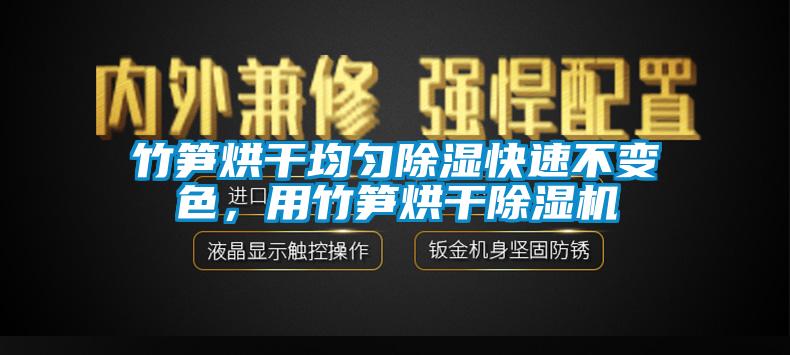 竹笋烘干均匀除湿快速不变色，用竹笋烘干除湿机