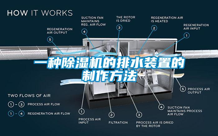 一种除湿机的排水装置的制作方法