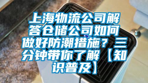 上海物流公司解答仓储公司如何做好防潮措施？三分钟带你了解【知识普及】