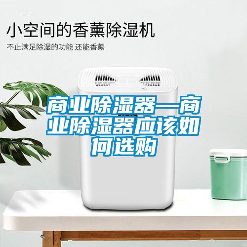 商业除湿器—商业除湿器应该如何选购