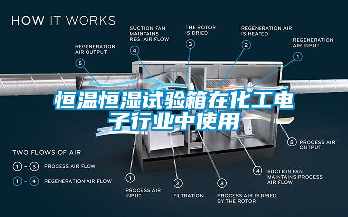 恒温恒湿试验箱在化工电子行业中使用