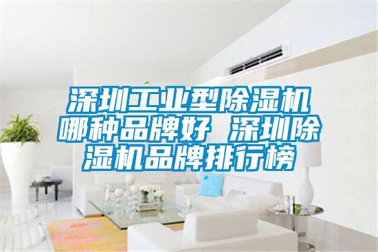 深圳工业型除湿机哪种品牌好 深圳除湿机品牌排行榜