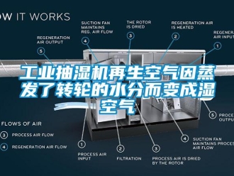 企业新闻工业抽湿机再生空气因蒸发了转轮的水分而变成湿空气